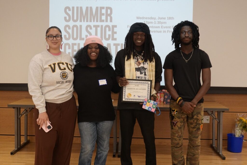 Members of the Youth Advisory Board at the Summer Solstice Celebration on June 18, 2026.