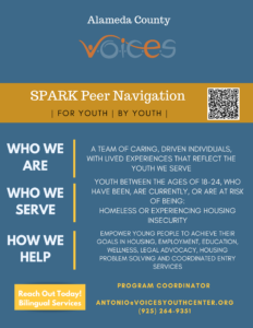 Alameda County Voices SPARK Peer Navigation